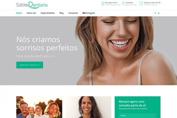 websites para dentistas