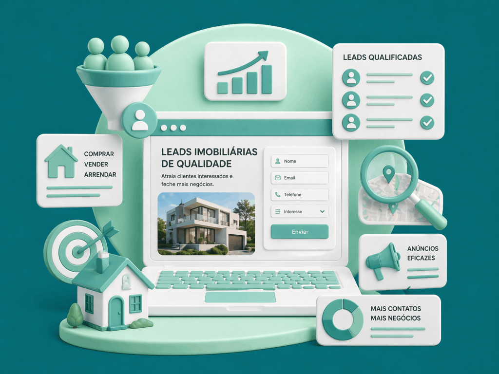 Como gerar leads imobiliárias de qualidade online