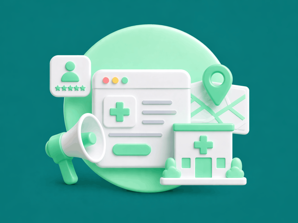 Como melhorar a presença online de uma clínica local