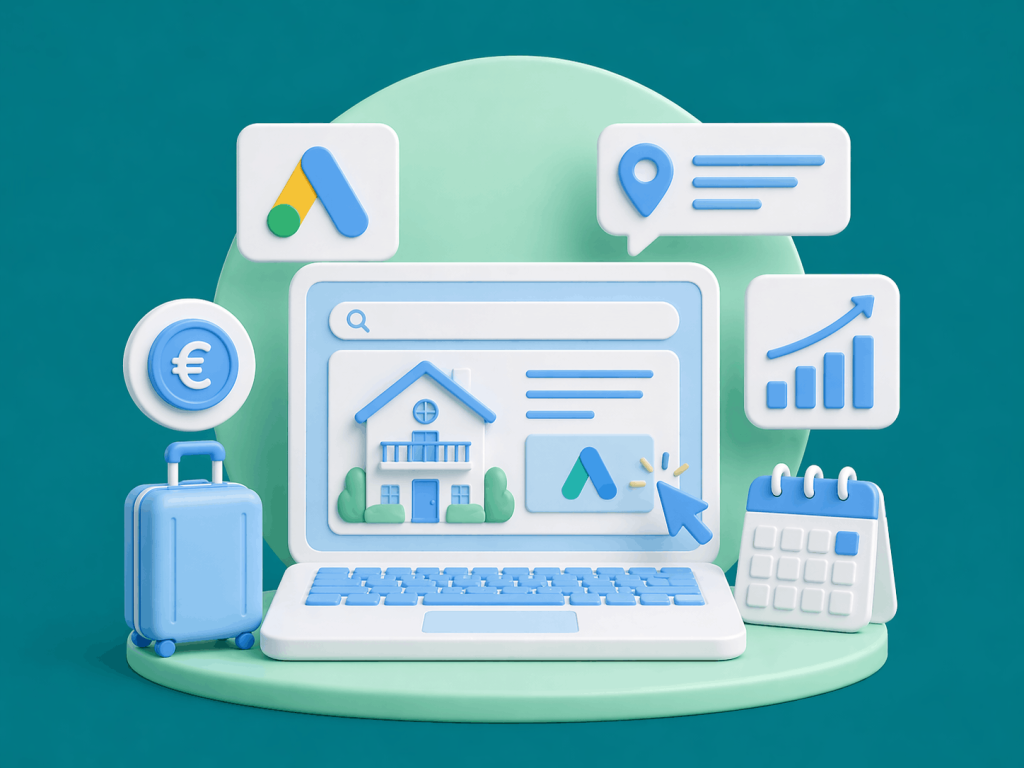 Google Ads para alojamento local: em que casos compensa