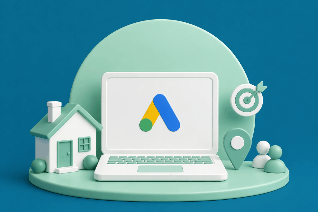 Google Ads para imobiliário: como captar leads com intenção real