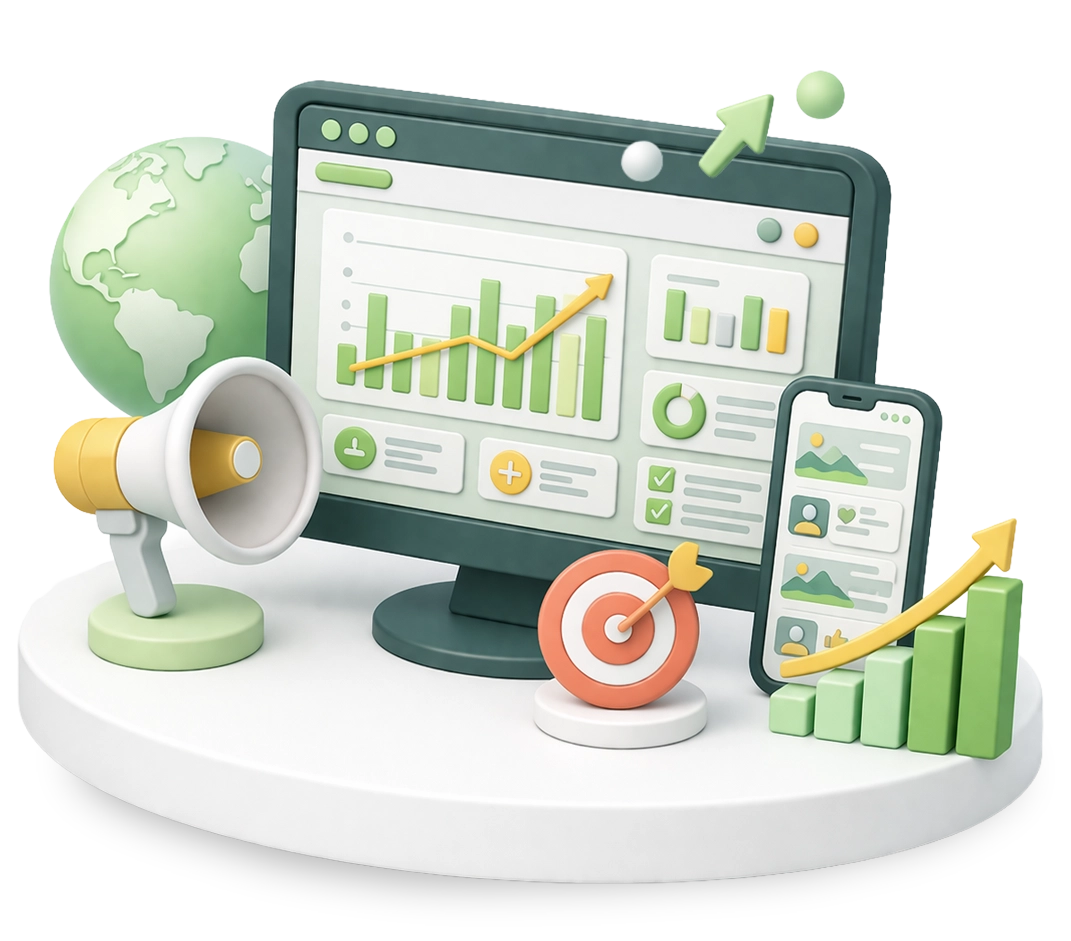 Marketing digital para experiências turísticas com campanhas Google Ads, SEO e estratégias para aumentar reservas online