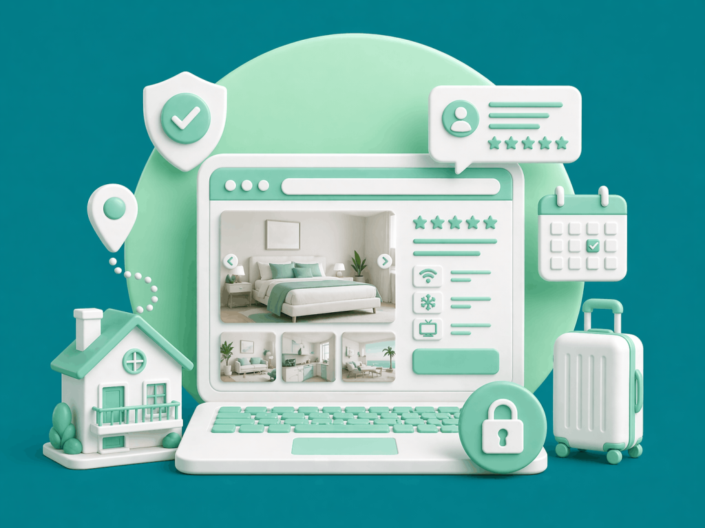 O que um website de alojamento local precisa para gerar mais confiança e reservas