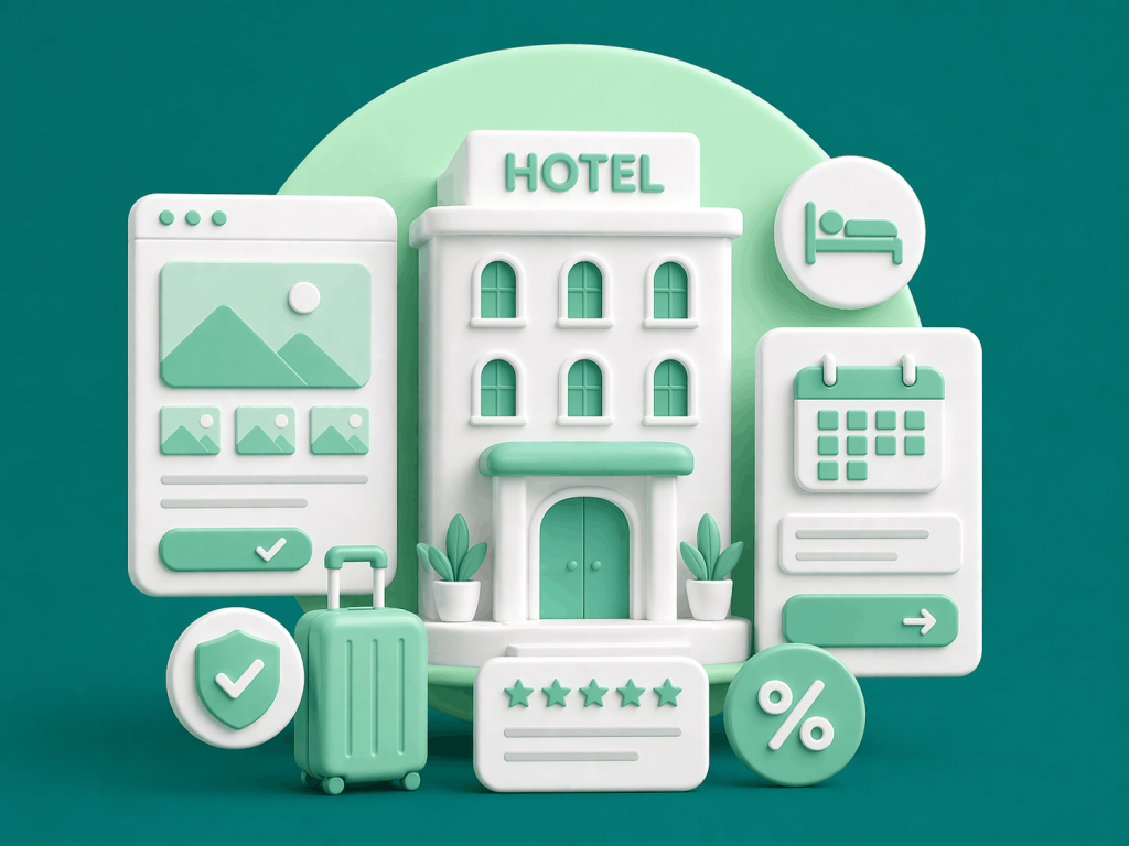 O que um website de hotel precisa para converter mais visitantes em reservas