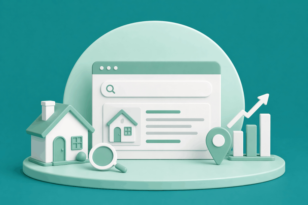 SEO para imobiliário: como aparecer quando procuram casas, apartamentos ou investimento