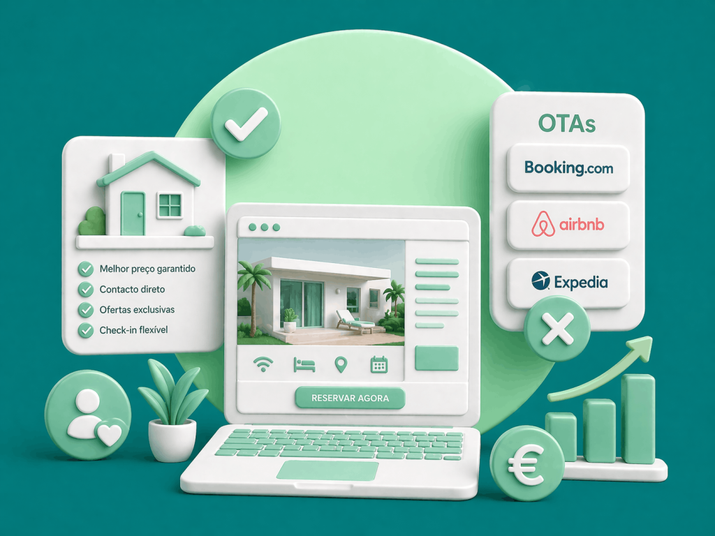 Website para alojamento local: vale a pena ou basta estar nas OTAs?